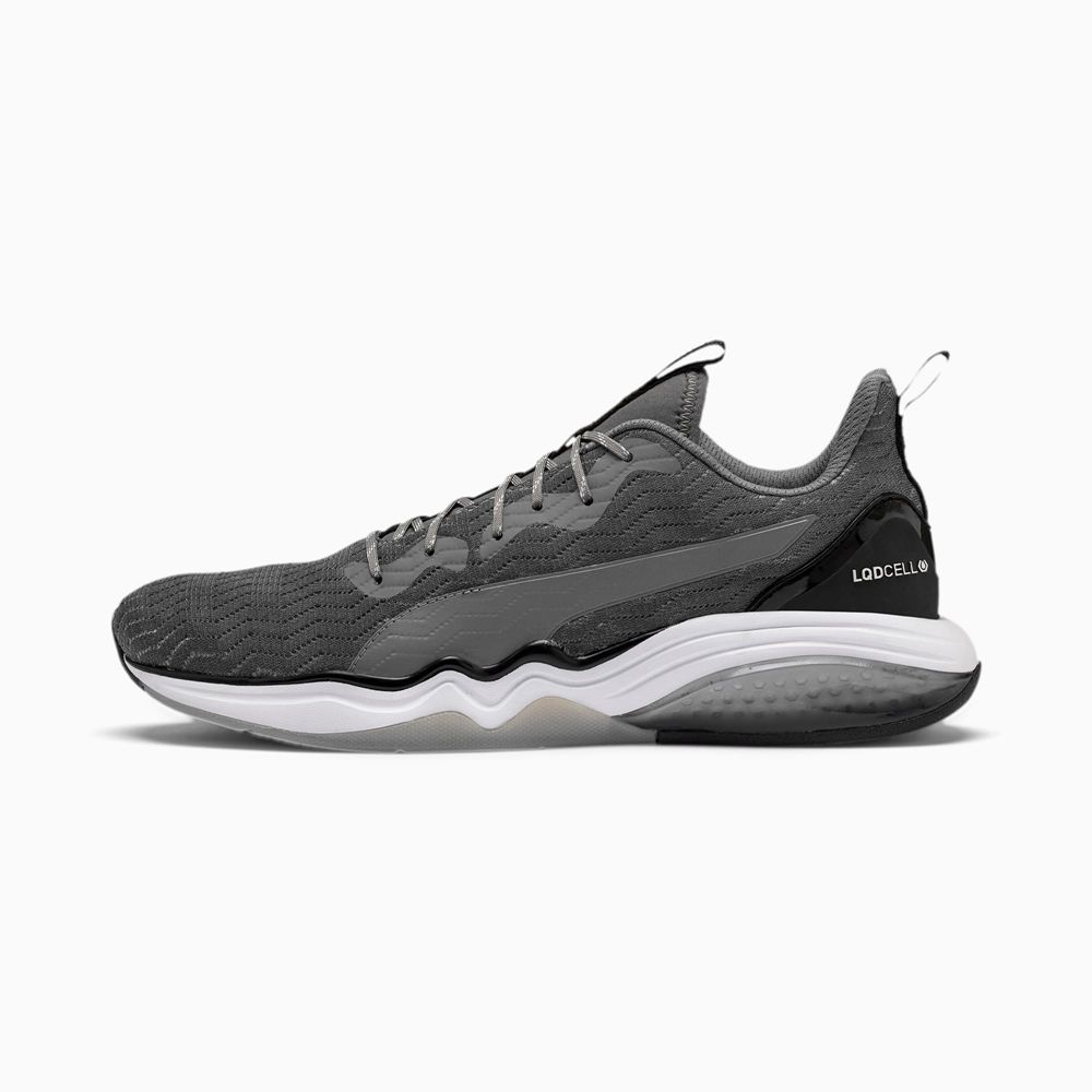 Puma LQDCELL Tension Rave Férfi Edzőcipő - Fekete ( Hungary - HJKYP6149 )